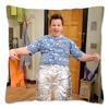 Чехол для подушки с мемом Гибби из iCarly для дивана, гостиной, смешной чехол для подушки, домашний декор, чехол для декоративной подушки из сериала Funda Cojines