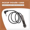 Dovhmoh Guitar Pickup Cable Piezo Cable Endpin Jack Guitar Adapter Stereo Instrument Cable