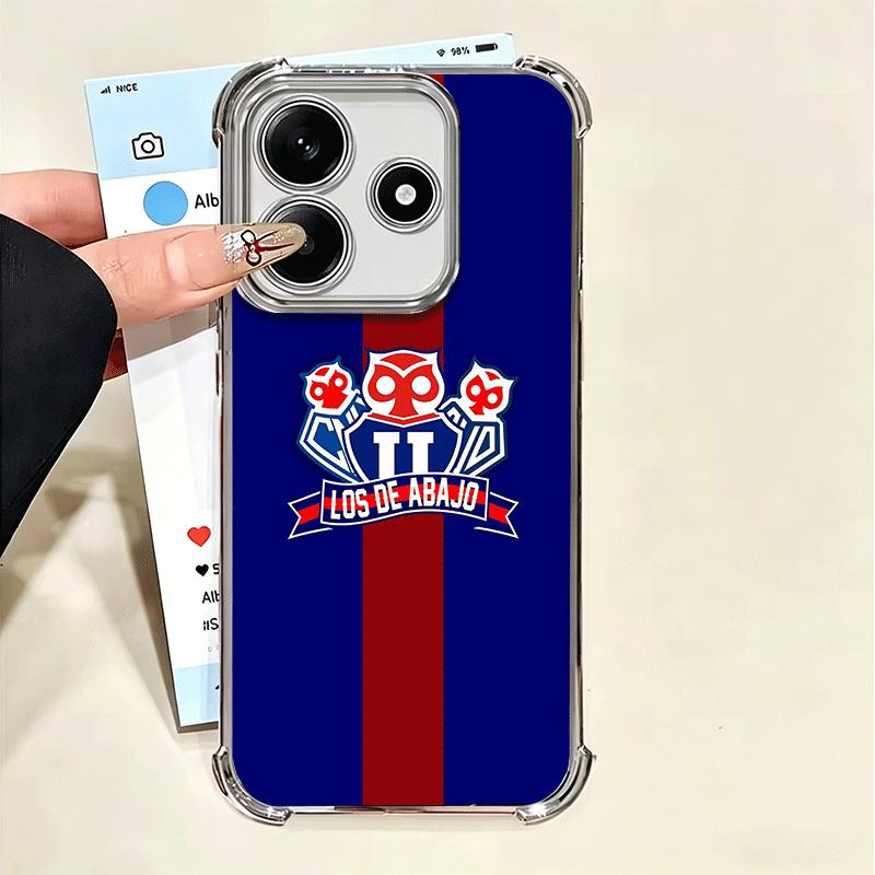 Чехол с покрытием логотипа университета Чили для Xiaomi Poco X5 X6 X7 X8 Pro Max F8 Ultra F7 M8 M7 M5S Redmi 15C 15 14C 13C 13 X3