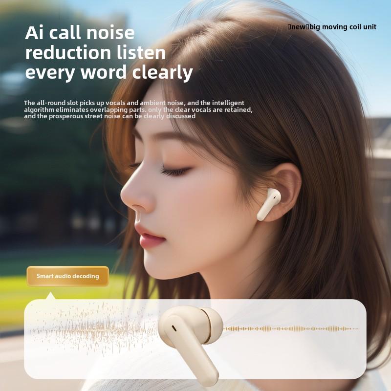 Беспроводная Bluetooth-гарнитура с цифровым дисплеем, сверхдолговечна, удобная, без задержек, с шумоподавлением, универсальная игровая TWS-гарнитура
