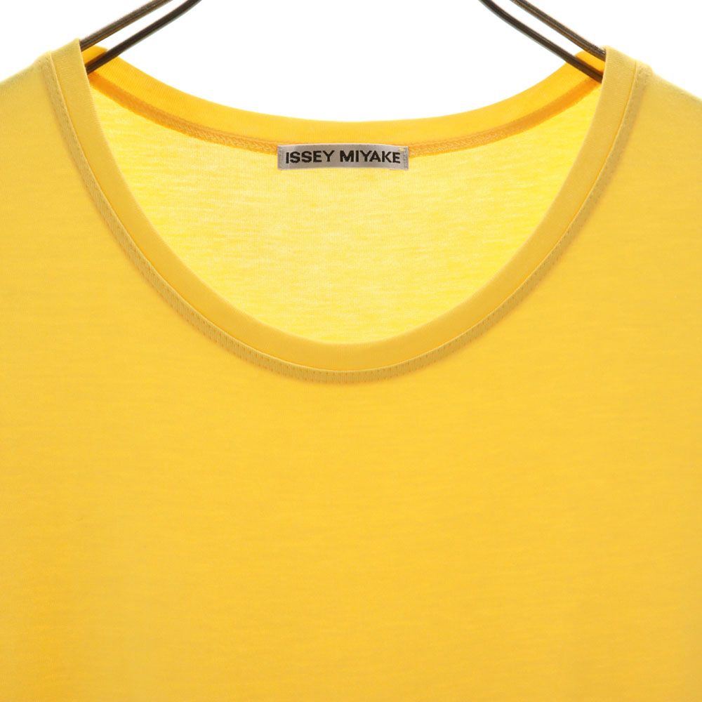 ISSEY MIYAKE Короткий рукав Длинное платье 2 желтых Женщины Б/у
