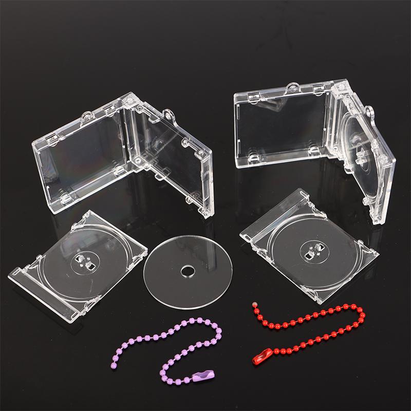 Пустой альбом мини-CD брелок CD-плеер брелок периферийный памятный альбом брелок для ключей для DIY рюкзак кулон