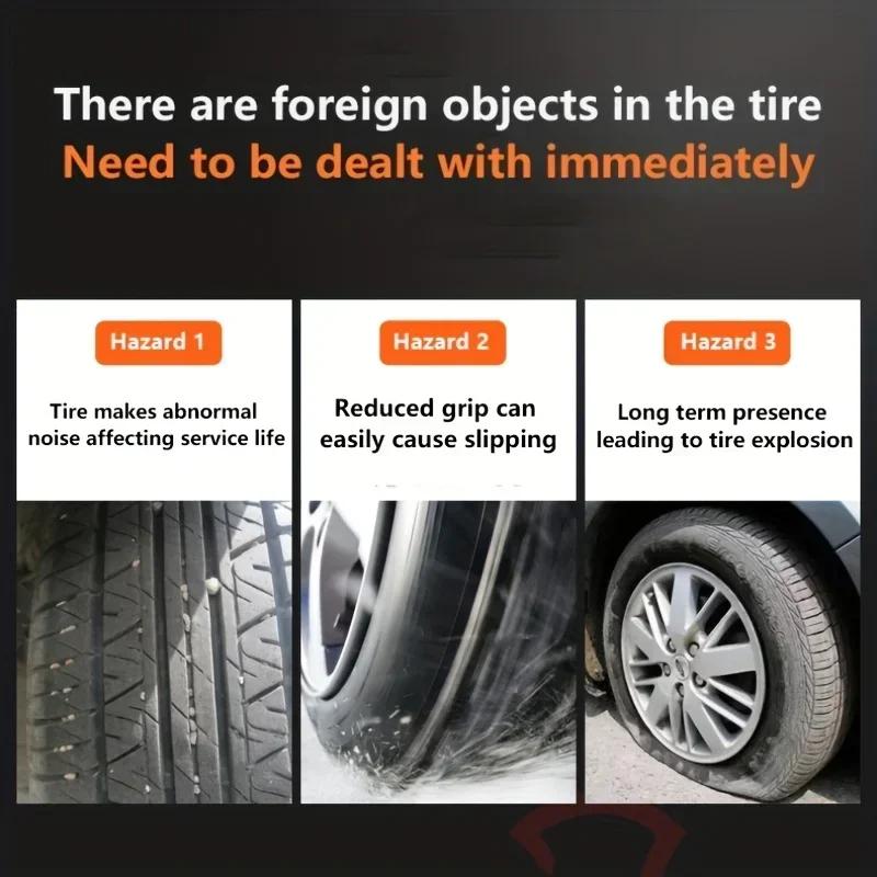 Инструмент для очистки автомобильных шин от камней, крючок для очистки камней, крючок для очистки пазов от камней, пряжка для удаления камней