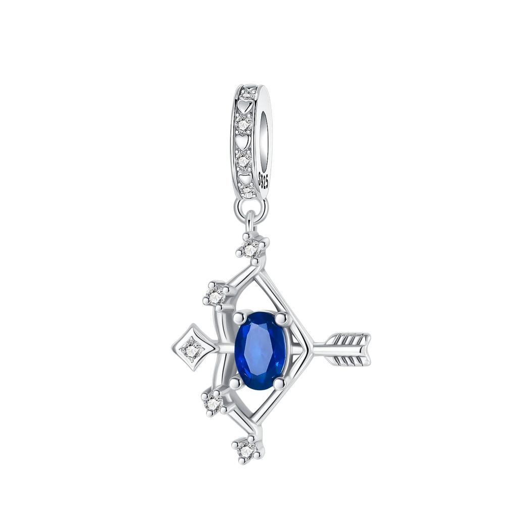 Новые Оригинальные Медные Синие Шармы Святая Мать Ладонь Сердце Кот Бусины Подвески Подходят для Браслета Ожерелья DIY Ювелирные Изделия Подарок