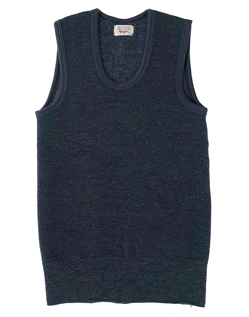 Mochihada Vest for L Warm Winter Sleeveless Tank Made In Cold Weather Protection Men, Size, Innerwear, Wear, Top, Japan,