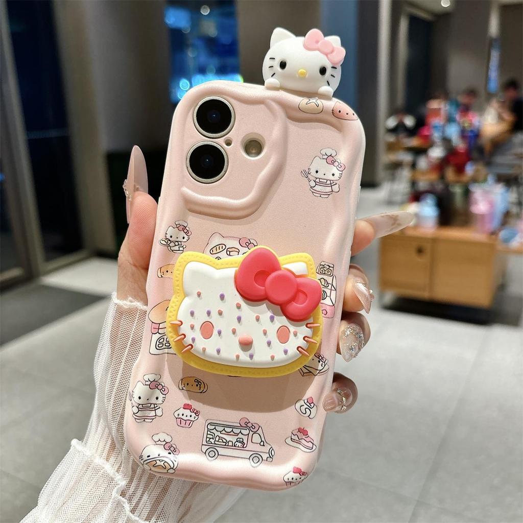 IQOO U5/U3/U1/X Cream Cartoon Anti-Drop Soft Phone Case, Compatible with IQOO 15/13/12/10/9/8/7