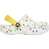 Crocs Baya Seasonal Printed Comfortable Versatile Non-Slip Durable Low-Top Sandals Kids Sandals White 209728-94S