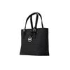 Michael Kors Сумка-тоут Jet Set с монограммой, винтаж, ПВХ, женская, черная 35T9STVT0B-BLACK
