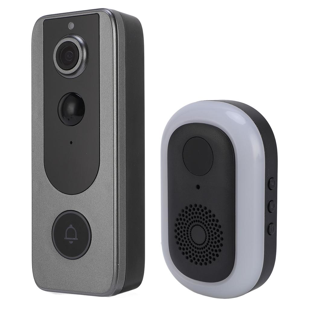 Дверной звонок с ИИ Камера Пакет Обнаружение движения Голосовой преобразователь Облачное хранилище 2.4G Wi-Fi Видеодомофон
