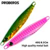 Lure Colorful Prismatic Bait Biomimetic Hard Bait 5 Color Lead Fish DW379-40G