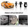35Pcs Engine Under Cover Splash Shield Body Bolts Screws, Bumper Clips Extruded U-Nuts Kit Compatible With Nissan 350Z 370Z Infiniti G35 G37 EX35