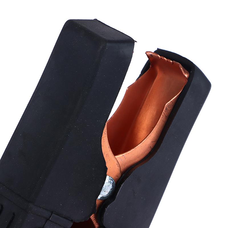 2Pcs 200A Crocodile Alligator Clips Car Battery Insulated Clip Clamp Connector