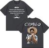 Singer Camilo Tribu Album Tour 2026 Graphic Tshirt Unisexs Clothing Cotton Short Sleeve T Shirts Fashion Hip Hop Hipster T Shirt
