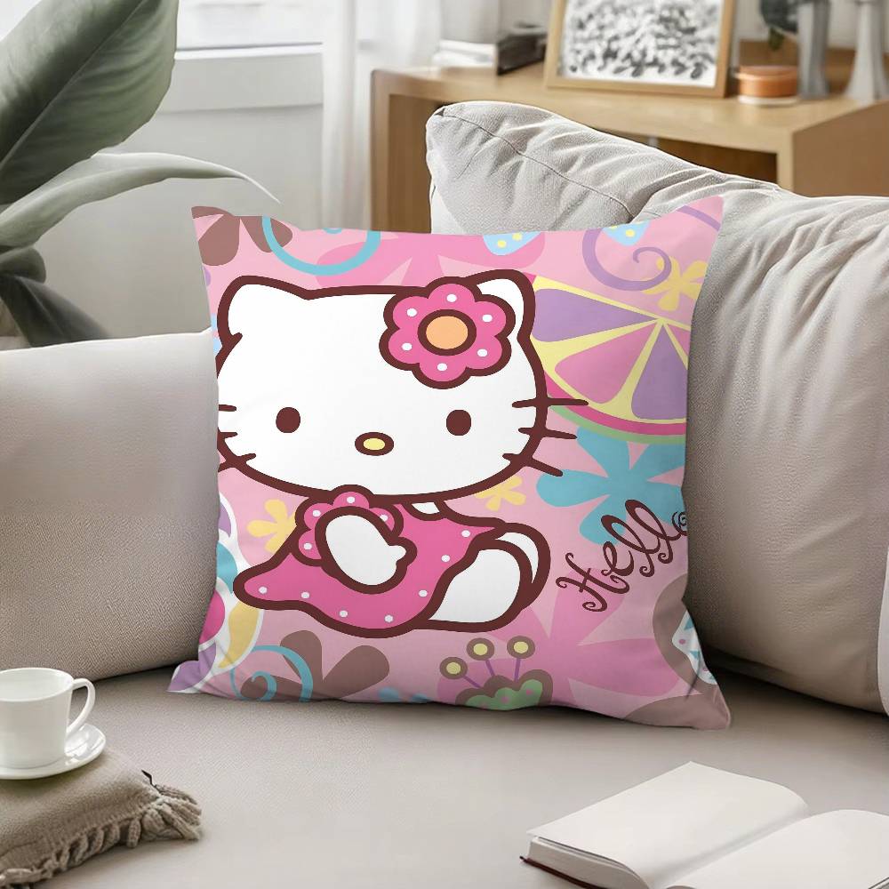 HelloS-K-Kitty Наволочка С Рисунком Наволочка Для Гостиной Подушки На Диван И Декора Спальни
