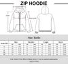 New zipper hooded sweater European and American los angeles california coat top European size