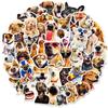 50pcs Cute Pet Dog Meme Stickers Retriever Shiba for DIY Suitcase Water Bottle Phone Laptop Guitar Car Skateboard