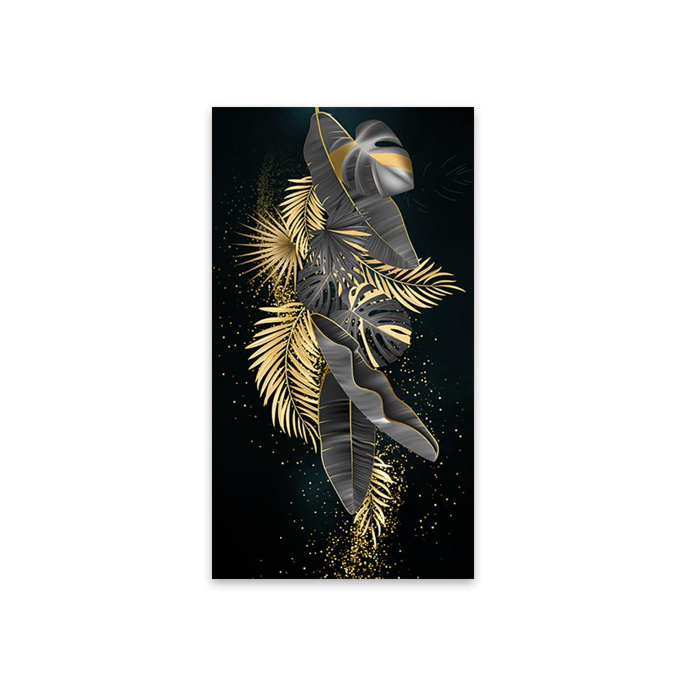 Abstract Golden Butterfly Posters and Prints Wall Art Nordic Rose Flower Painting Canvas Pictures for Living Room Cuadros Decor