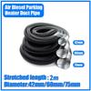 42mm 60mm 75mm Diameter Air Diesel Parking Heater Duct Pipe Tube Hose For Webasto Eberspacher Car Camper Air Exhaust Pipe Tool