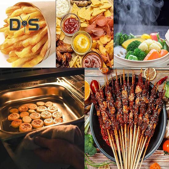 200 шт. термостойкая бумага для пирожков с гамбургерами, сепаратор для мяса, экологически чистая подкладка для блинов с мясом для барбекю, бумажная подкладка