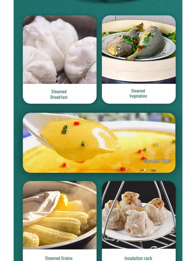 Stainless Steel Low-Foot Steaming Rack for Pressure and Rice Cookers: Ideal for Eggs & Vegetables