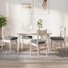 Seat Cushions 4 pcs Dark Grey 40 x 40 cm Microfiber Fabric