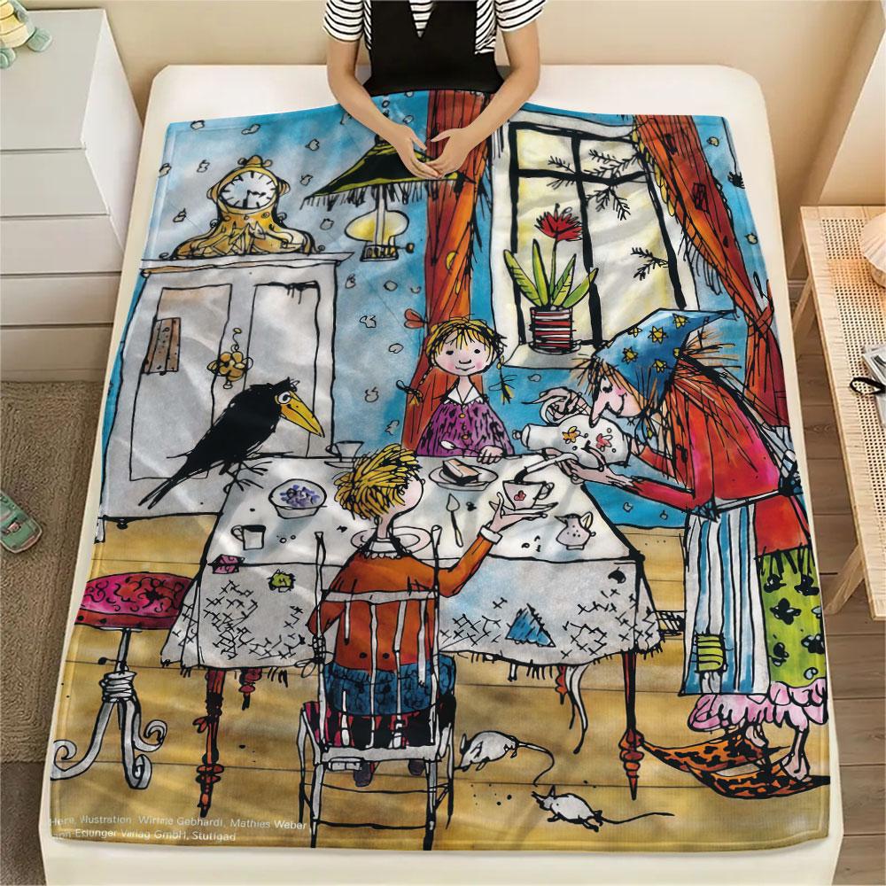Story Blanket, High quality Comfortable for All Seasons, Home Decor, Warmth and Comfort
