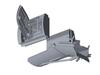 Modelink Япония Тормозной парашют двери 3D-печатные детали для пластиковой модели M72039 1/72 F-104 & (Самолет)
