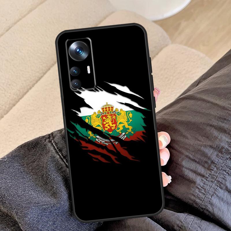Чехол с флагом Болгарии для Xiaomi 13T 12T 11T 14 13 Pro 12 Lite 12X POCO F5 X3 X5 Pro F3 F4 X4 M5s C65 Funda