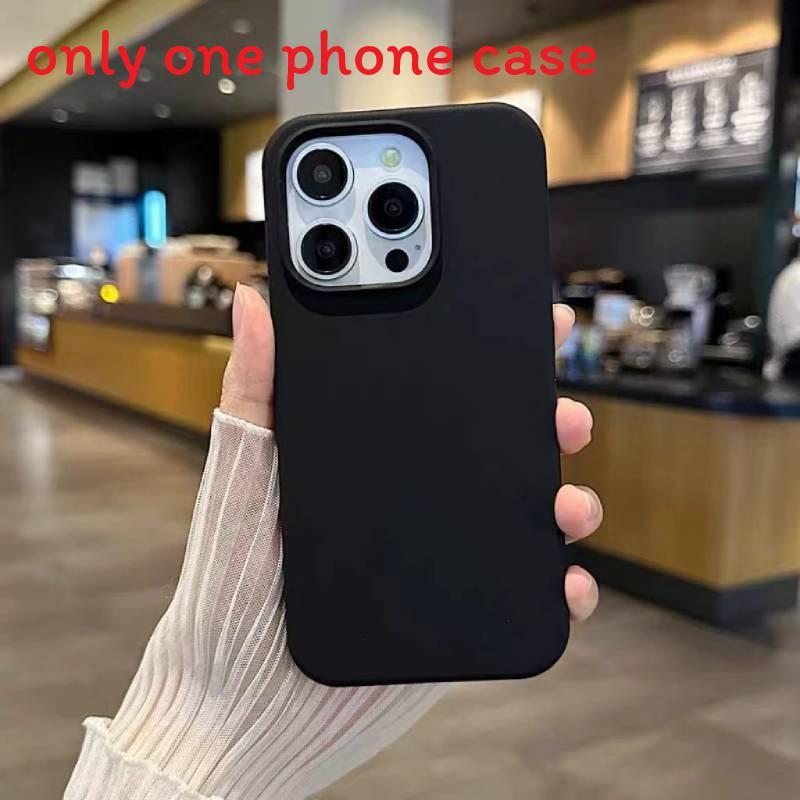 For Iphone14 Pro Silicone Phone Case With Antifingerprint Nonslip Protection For Girls And Teens