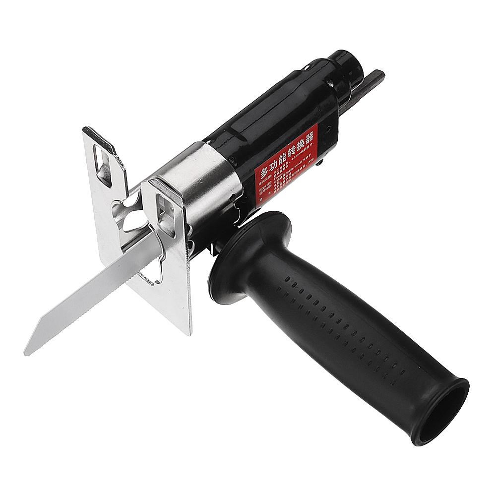 Электрическая многофункциональная насадка для сабельной пилы, превращается в сабельную пилу, лобзик, напильник по металлу для резки дерева и металла, новая