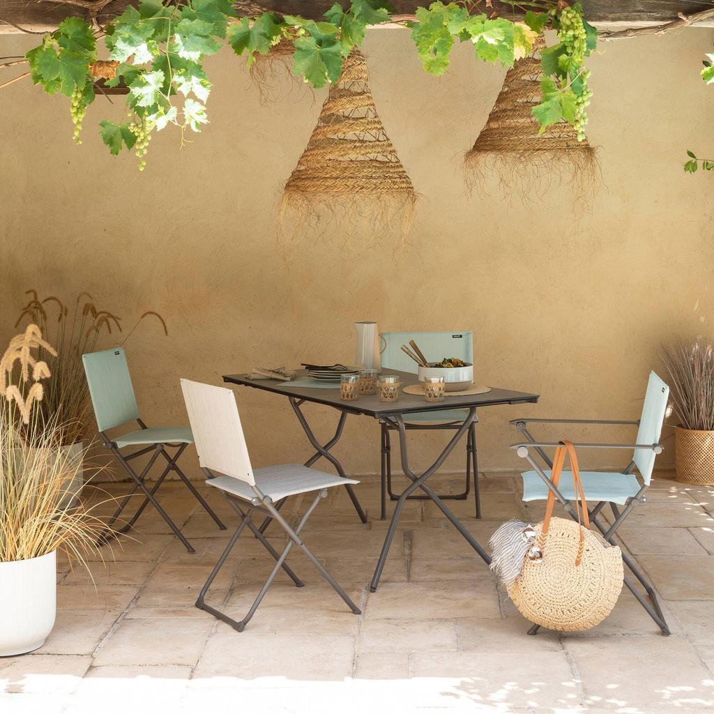 Lafuma Chair ANYTIME FAUT Chair Mistral LFM2640 9716 Сделано во Франции Уличное 5-летняя гарантия Складное