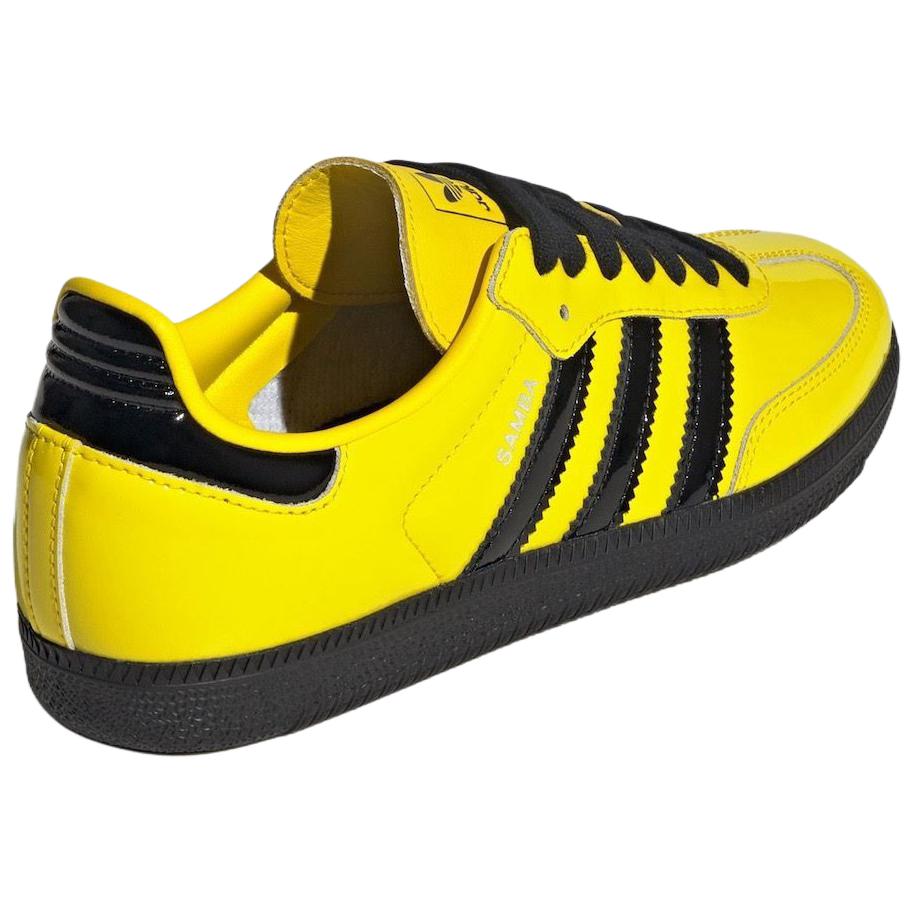 adidas Женские кроссовки Samba OG Желтый Черный Серебристый Серебристо-металлик JR8749