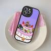 Cartoon K-KAKAO CUTE F-FRIENDS Phone Case For IPhone 16 15 14 13 12 11 Pro Max Plus 16E Soft Leather Cover