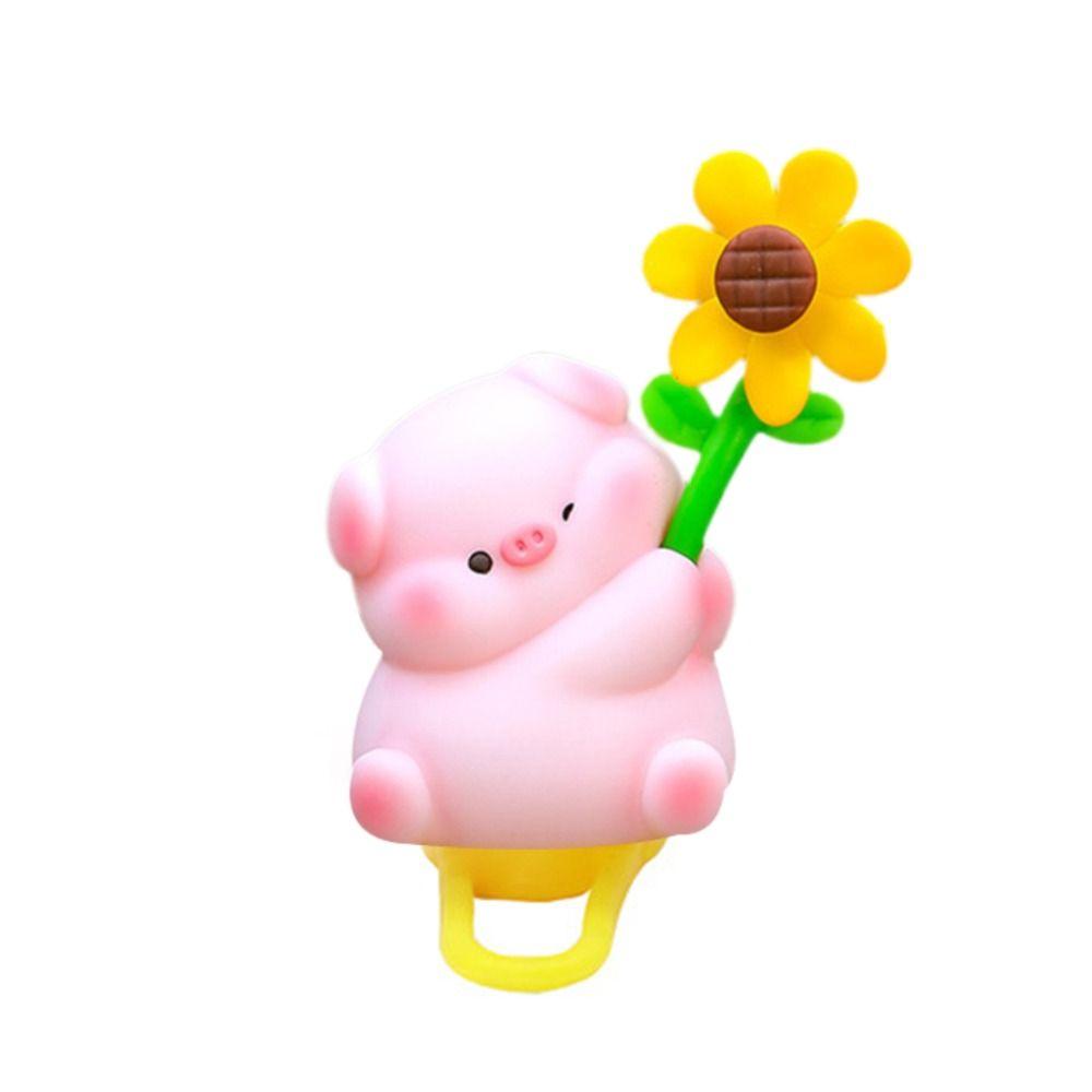 Capibara Animal Doll Windmill Decoration Cartoon Capibara Bicycle Handlebars Ornaments