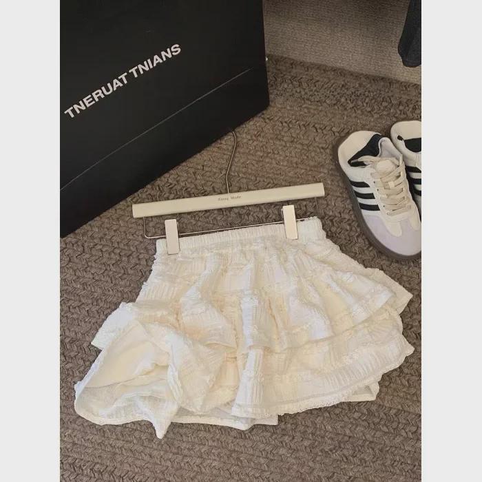 Весенняя милая балетная кружевная пышная юбка - Soft Girl Design