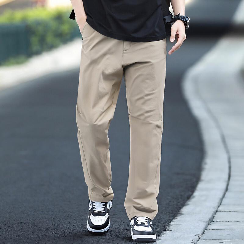 MONTAGUT Men's Lightweight Outdoor Straight-Leg Casual Pants
