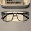 Trend Myopia Glasses Women'S High Definition Anti-Blue Flat Glasses Men'S Retro Glasses Frame