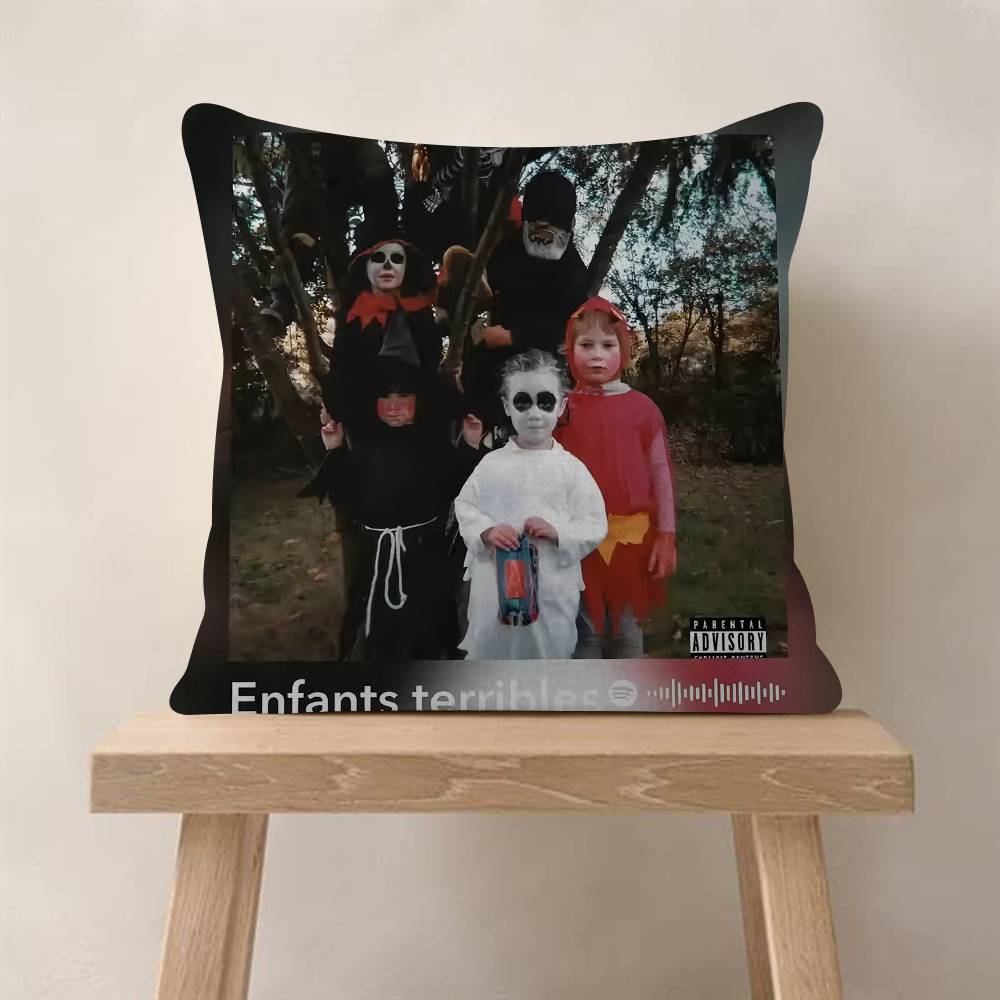 French Rap Pop Music Album Cushion Cover Decorative Pillow Sofa Home Decor Case Pillow Cases