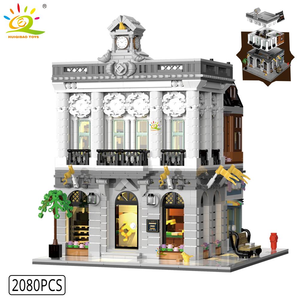 Нетоксичные игрушки Moc Городской Уголок Кофейня Архитектурный Стиль Уличный Пейзаж Микро Строительные Блоки Для Детей Строительные Кирпичики