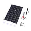 Solar Panel System 18V 20W Solar Panel 30A Charge Controller with Dual USB Car Solar Inverter Kit