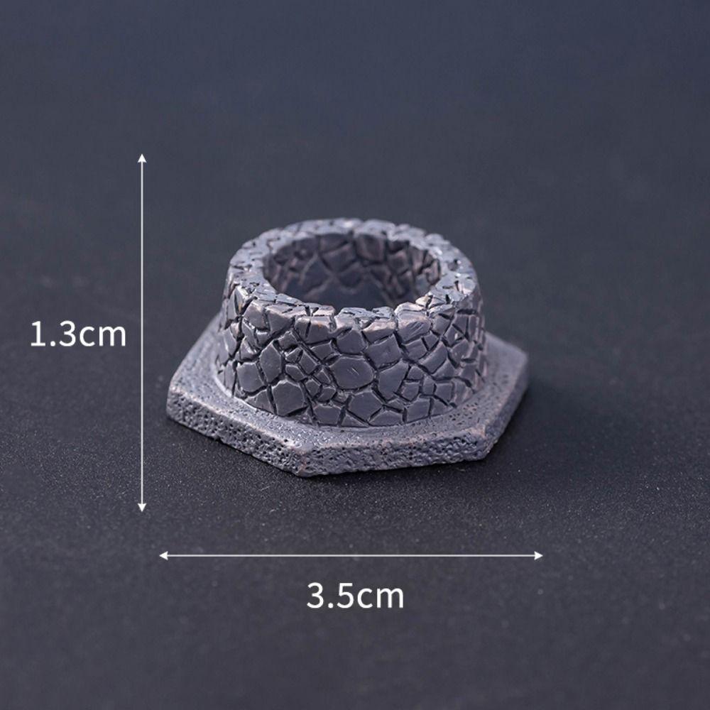 Creative Cartoon Halloween Small Ornaments DIY Resin Craft Tombston Ornaments Mini Resin Festival Ornaments Home