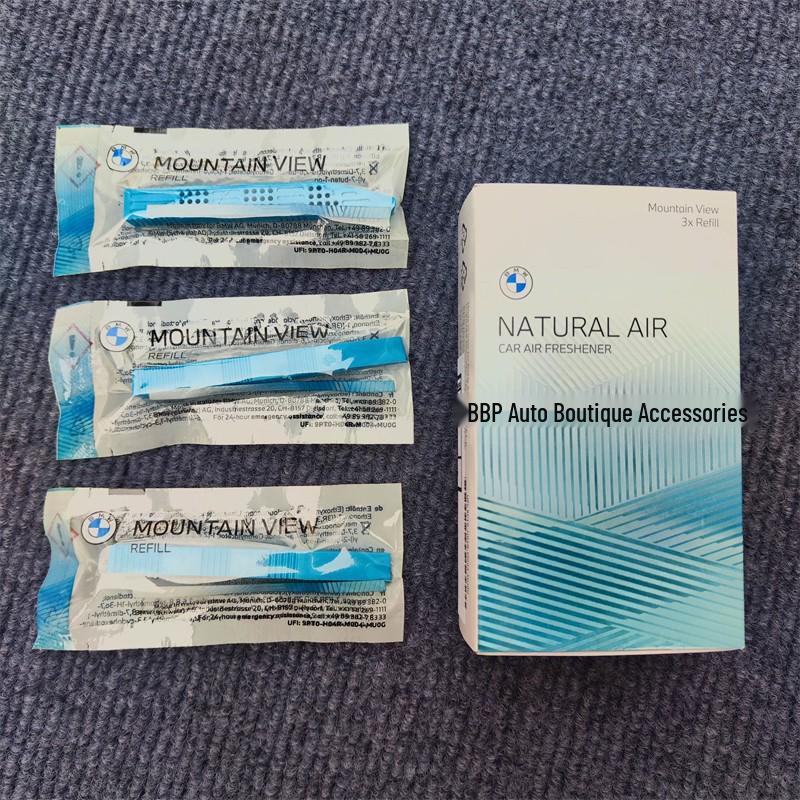 Совместимый с BMW Держатель для автомобильного парфюма и Сменный аромастик