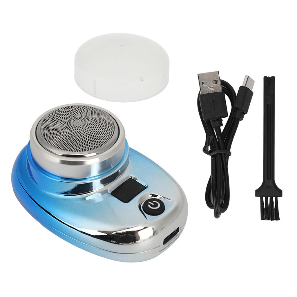 Electric Beard Trimmer Cordless Mini USB Rechargeable LED Display Waterproof Beard Clipper for Men