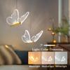 LED Pendant Light Fixture Butterfly Hanging Lamps For Ceiling Kitchen Chandelier Bedside Living Room Decor Nordic Pendant Lamp