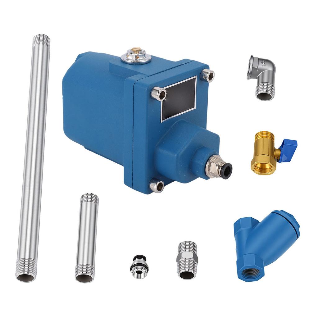 Automatic Drain Valve Zero Air Loss Fully Auto Drain 1 2in for Industrial Air Compressor Tanks Filters Separators