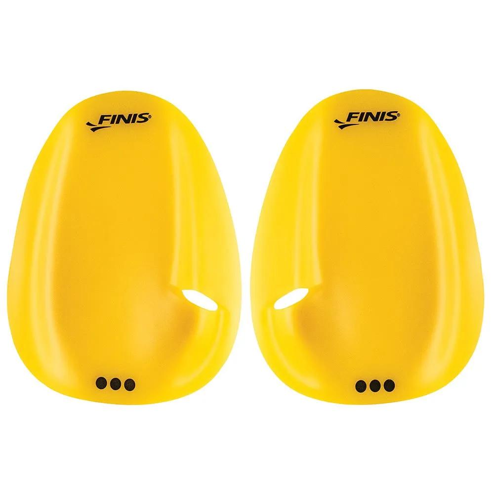 Finis Agility Floating swimming paddles 30 cm Yellow