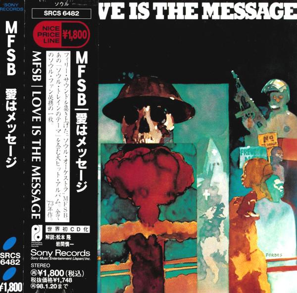 CD MFSB - Love Is The Message SRCS6482 Sony Records, P 1996 Japan Rock Used