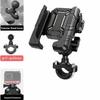 Muti-Usage Phone Holder Adjustable Anti Vibration Motorcycle Phone Holder Shock Absorb Anti Shake Handlebar Mount