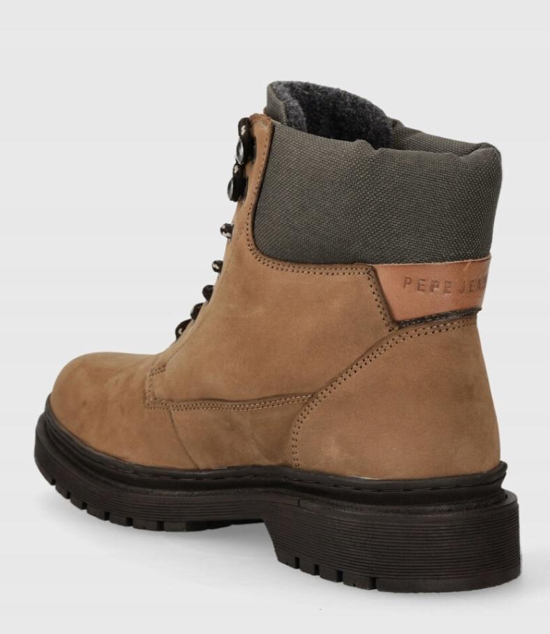 Pepe Jeans Harry Boot Buty Męskie Brązowe 41 Awb