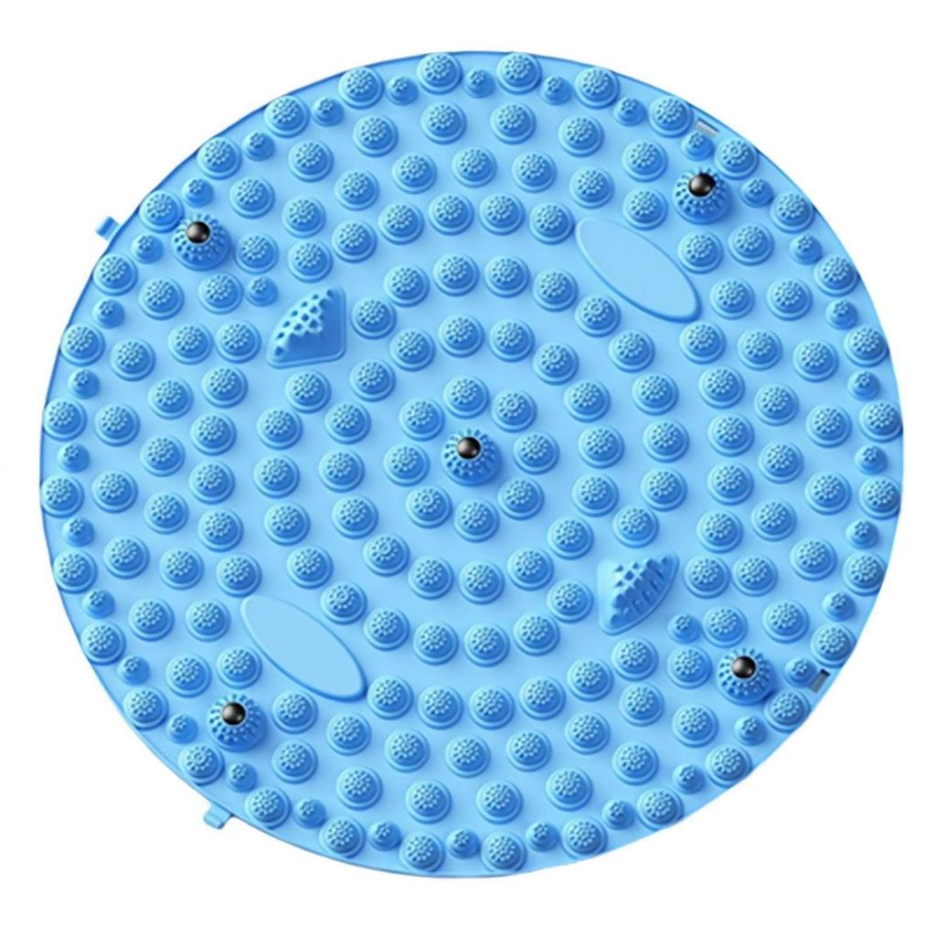 Профессиональная пластина для давления на стопу, рефлексотерапия, пластина для частиц для массажа стопы, кровяное давление, циркуляция, складной коврик для пальцев ног X0O4